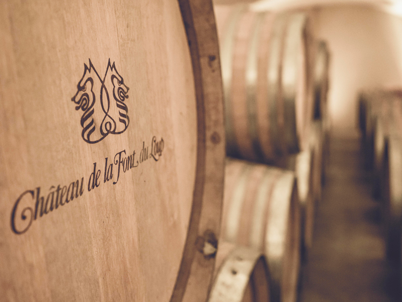 Ambiance dégustation à la Font du Loup