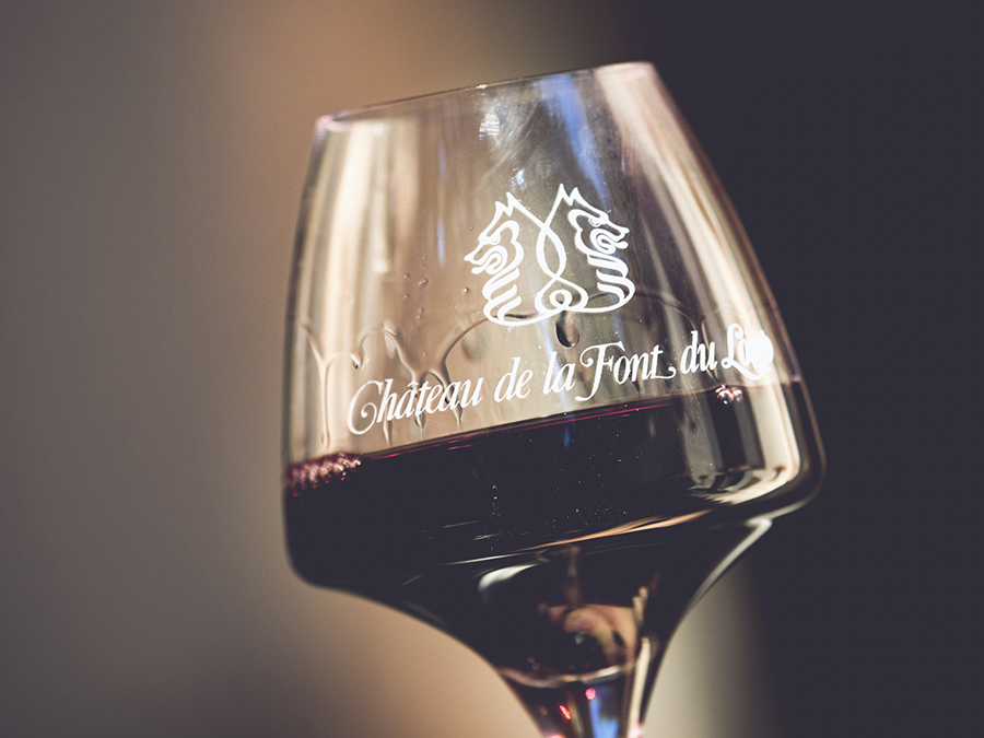 Visiteurs au domaine de la Font du Loup